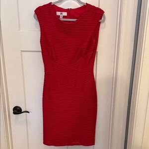 Chic Red Mini Dress by Dr Collection